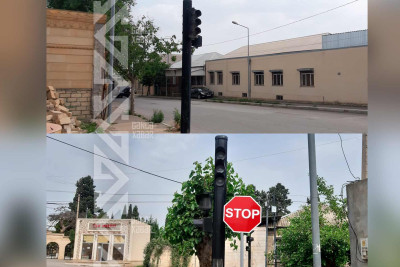 İki kəsişmədə hərəkət tənzimləyiciləri fəaliyyətsizdir