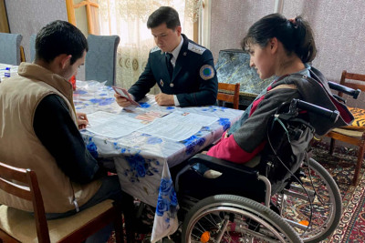 Həssas kateqoriyalı şəxslərə səyyar xidmətlər göstərilib