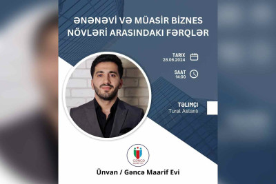 Təlimçi Tural Aslanlı ilə görüş baş tutacaq