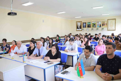 GDU-da “Bəşəriyyəti uçuruma aparan bəla” adlı tədbir keçirilib