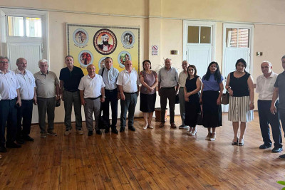 Coğrafiyaçı alimlər şəhərimizdə ezamiyyətdə olublar