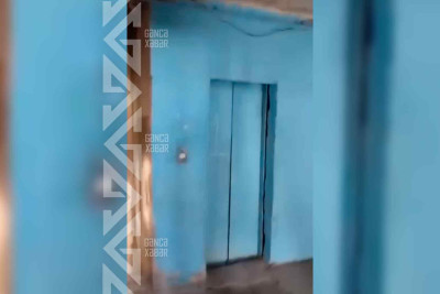 Binaların birində lift uzun müddətdir işləmir