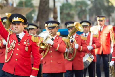 Hərbi qulluqçuların nizami yürüşü və orkestrlərin çıxışı təşkil ediləcək