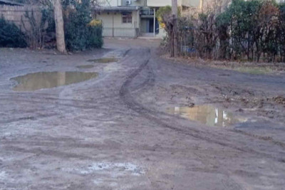 Sakinlərin yol problemi barədə icra hakimiyyəti açıqlama verib