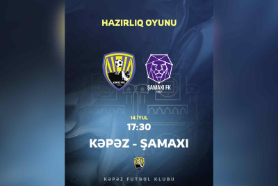 Hazırlıq çərçivəsində klubumuz rəqibi ilə görüşəcək