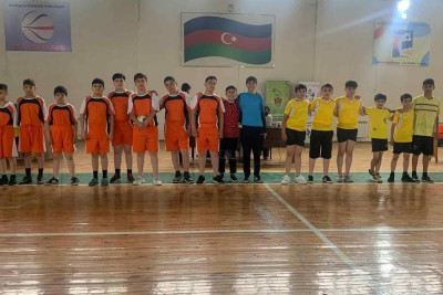 Həndbol üzrə 12-14 yaş oğlanlar arasında birincilik olub