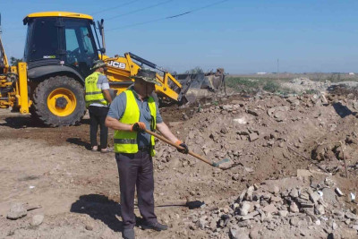 Çirklənmiş ərazilərdən birində təmizlik işləri aparılıb