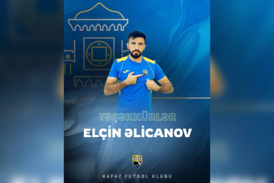 “Kəpəz” müdafiəçisi ilə vidalaşıb