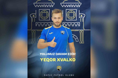 Klubumuz futbolçusu ilə yeni müqavilə bağlayıb