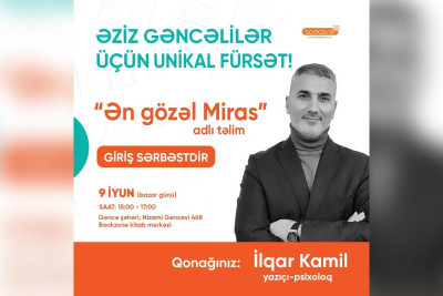 Yazıçı-psixoloq İlqar Kamil ilə görüş keçiriləcək