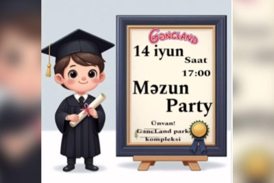 Şəhərimizdə “Məzun Party” təşkil olunacaq