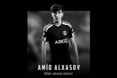 "Kəpəz" vəfat edən fulbolçunun ailəsinə başsağlığı verib