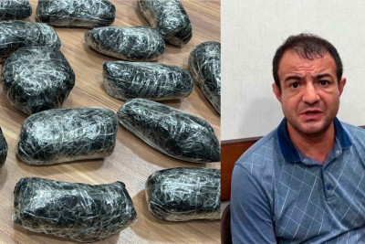 Narkokuryerlik edən şəxs saxlanılıb
