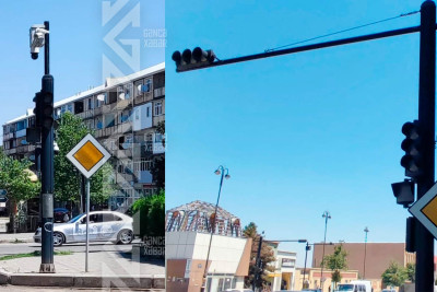 İşıqforların işləməməsi yolda gərginliyə səbəb olub