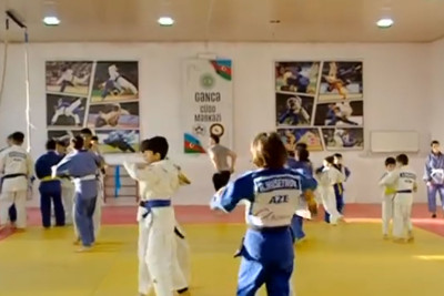 Gənc cüdoçular beynəlxalq yarışda iştirak ediblər