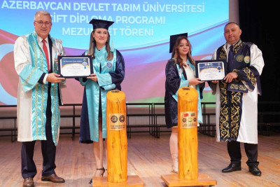 ADAU-nun tələbəsi Ege Universitetindən birinciliklə məzun olub