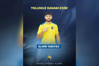 “Kəpəz” yarımmüdafiəçi ilə yeni müqavilə imzalayıb