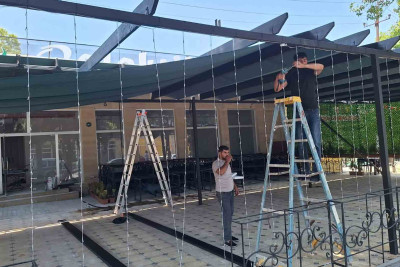 Qeyri-yaşayış obyektinə bitişik qanunsuz talvar sökdürülüb