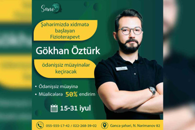 Reabilitasiya Mərkəzində pulsuz müayinələr olacaq