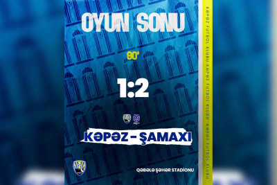 "Sarı-göylər"in yoxlama oyununun hesabı açıqlanıb