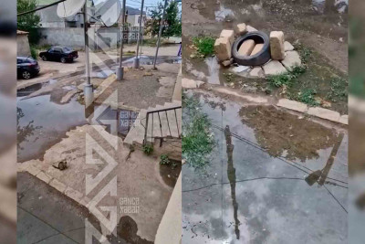 Çirkab sakinlər üçün çətinlik yaradır