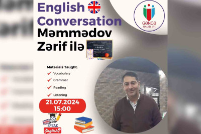 İngilis dilindən növbəti ödənişsiz məşğələlər keçiriləcək