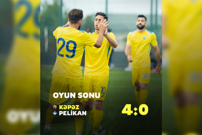 “Kəpəz” rəqibini 4:0 hesabı ilə məğlub edib