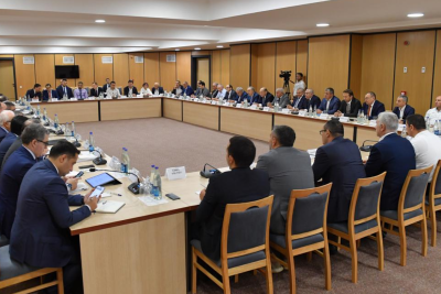 Mikayıl Cabbarov şəhərimizdə sahibkarlarla görüşüb