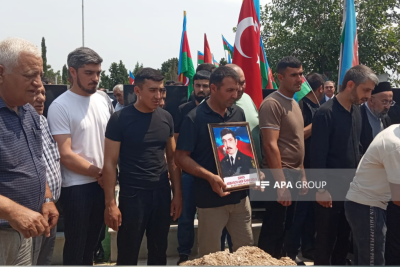 Şəhid Akif Abbasovun nəşinin qalıqları 31 il sonra ailəsinə təhvil verilib