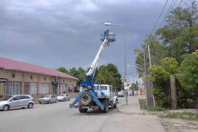 Küçə işıqlandırılması sahəsində işlər görülüb