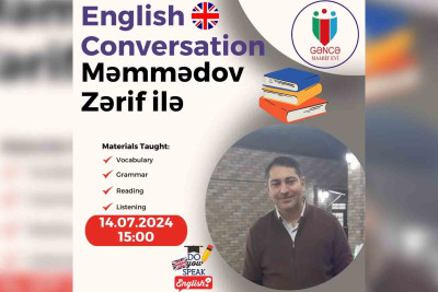 İngilis dilindən ödənişsiz danışıq məşğələləri təşkil olunur