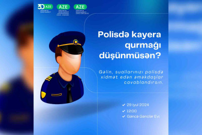 Polis əməkdaşları ilə görüş təşkil olunacaq