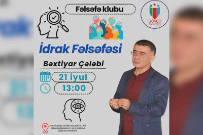 “İdrak Fəlsəfəsi” mövzusunda təlim keçiriləcək
