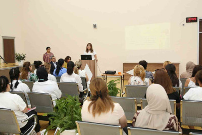 Məktəbəqədər təhsil müəssisələrinin müəllimləri üçün təlim keçirilib