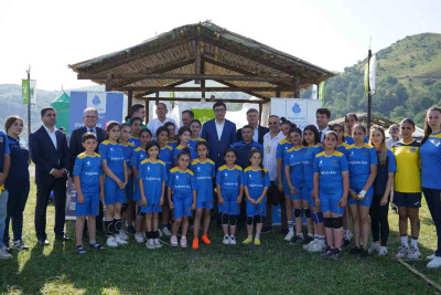 Yaylaq Festivalında voleybol yarışları baş tutub