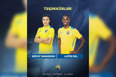 İki futbolçu “Kəpəz”i tərk edib