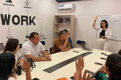 Gənc müəllimlərlə görüş təşkil olunub