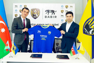 “Kəpəz”lə “Babir” idman geyimləri markası müqavilə imzalayıb