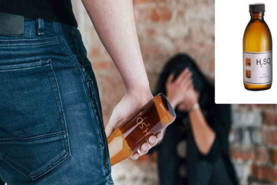 Şəhər sakini arvadının üstünə “kislota” töküb