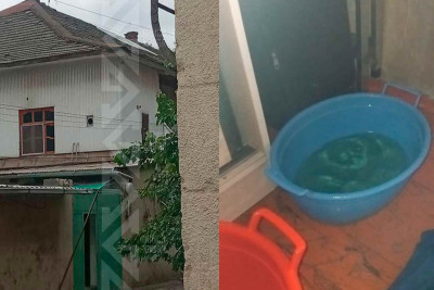 Sakin: “Yağış yağanda evimiz su ilə dolur”