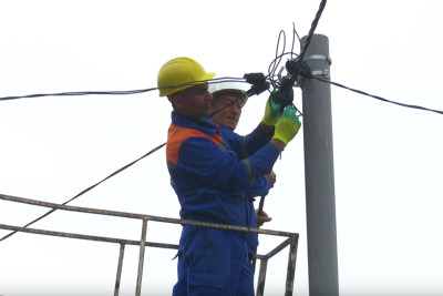 Gədəbəyin 4 kəndində elektrik şəbəkələri yenilənir