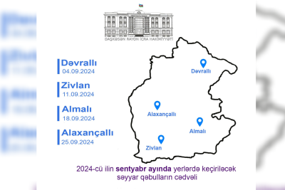Daşkəsən rayon icra başçısı bu kəndlərdə səyyar qəbul keçirəcək