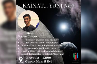 Gəncə Maarif Evində təlim keçiriləcək