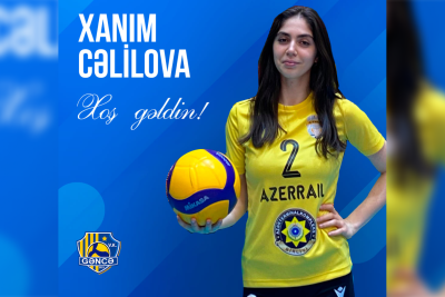 “Gəncə” VK “Azərreyl”in voleybolçusunu transfer edib
