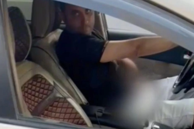 Gəncə serialı maşının sürücüsü qadına cinsi orqanını göstərdi
