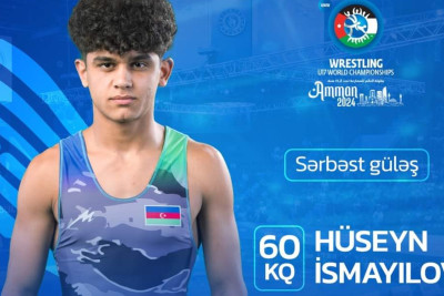 Gəncəli güləşçi erməniyə qalib gəlib