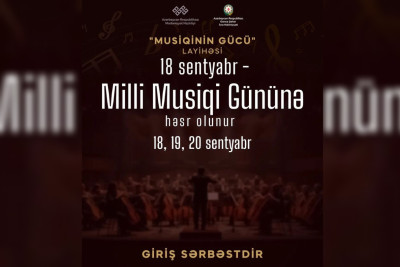 “Musiqinin Gücü” layihəsi start götürəcək