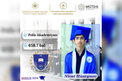 FRİTL məzunu Polis Akademiyasına qəbul olunub