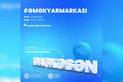 Daşkəsəndə əmək yarmarkası təşkil olunacaq