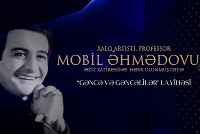 Mobil Əhmədova həsr olunmuş konsert keçiriləcək